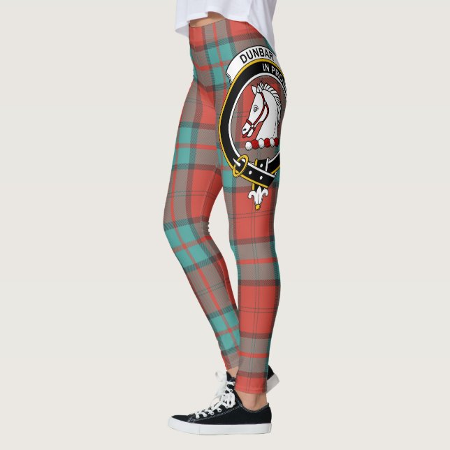 Legging Scotstee Clan Dunbar Ancional Crest Tartan Women (Esquerda)