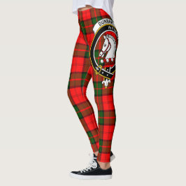 Legging Scotstee Clan Dunbar Modern Crest Tartan Women