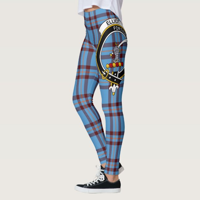 Legging Scotstee Clan Elliot Antigo Crest Tartan Women (Esquerda)