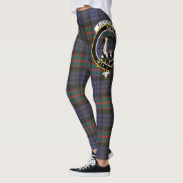 Legging Scotstee Clan Fletcher de Dunans Crest Tartan Wome