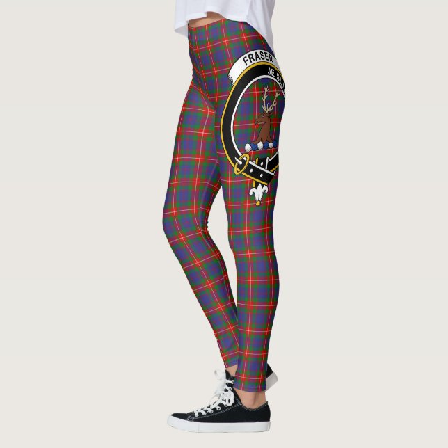 Legging Scotstee Clan Fraser de Lovat Crest Tartan Women (Esquerda)