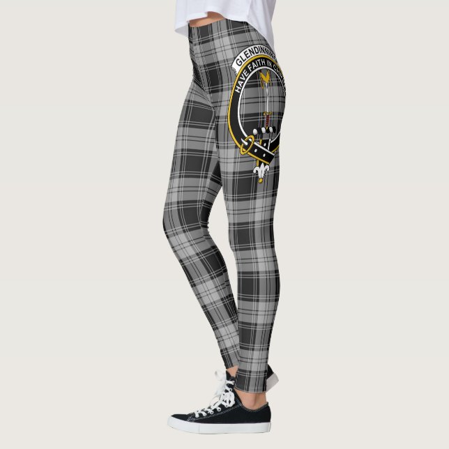 Legging Scotstee Clan Glendinning Crest Tartan Women (Esquerda)