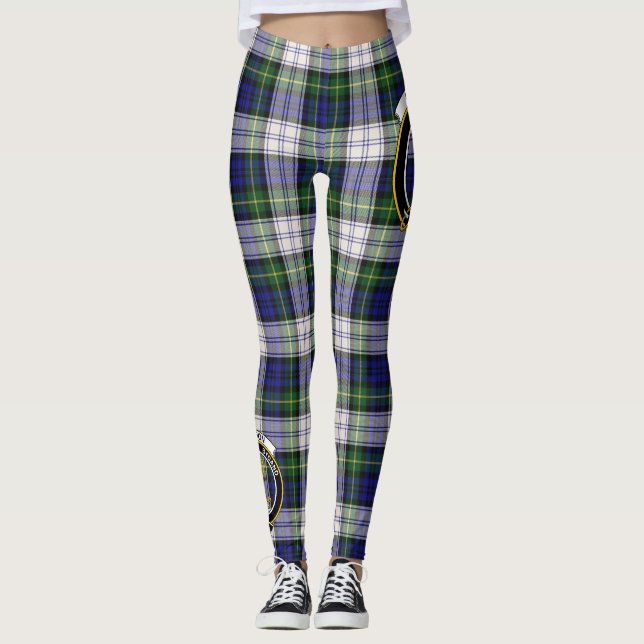 Legging Scotstee Clan Gordon Dress Modern Crest Tartan (Frente)