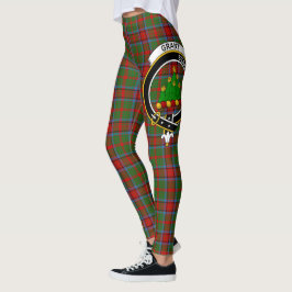 Legging Scotstee Clan Grant de Monymusk Crest Tartan Women