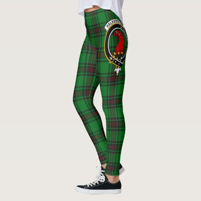 Legging Scotstee Clan Halkerston Crest Tartan Women (Esquerda)