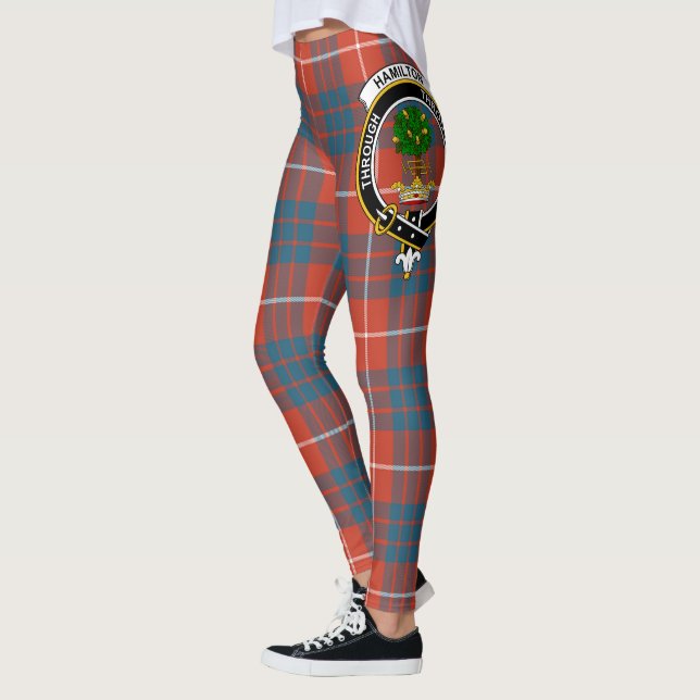 Legging Scotstee Clan Hamilton Ancient Crest Tartan Women (Esquerda)