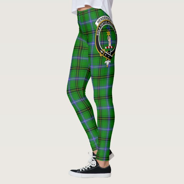 Legging Scotstee Clan Henderson Antigo Crest Tartan Women (Esquerda)