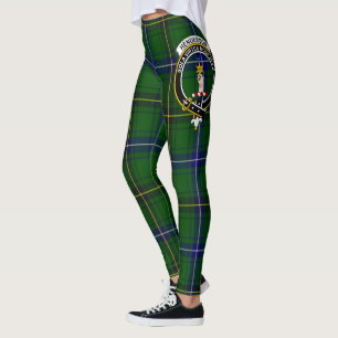 Legging Scotstee Clan Henderson Modern Crest Tartan Women