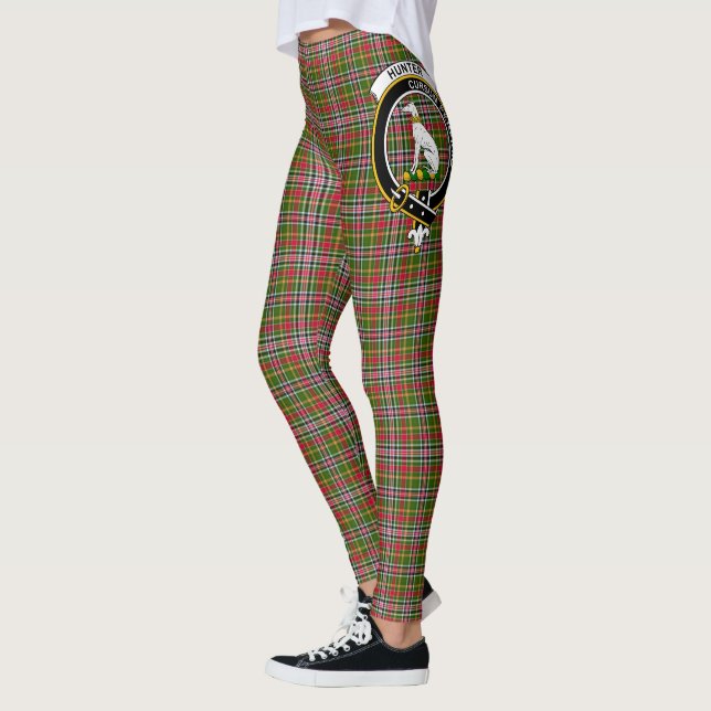 Legging Scotstee Clan Hunter 1819 Crest Tartan Women (Esquerda)