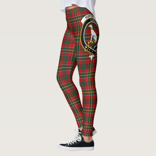 Legging Scotstee Clan Hunter EUA Crest Tartan Women (Esquerda)
