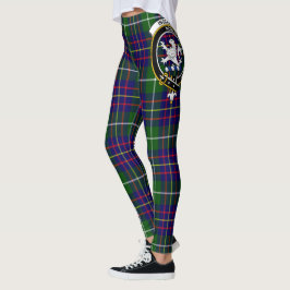 Legging Scotstee Clan Inglis Modern Crest Tartan Women