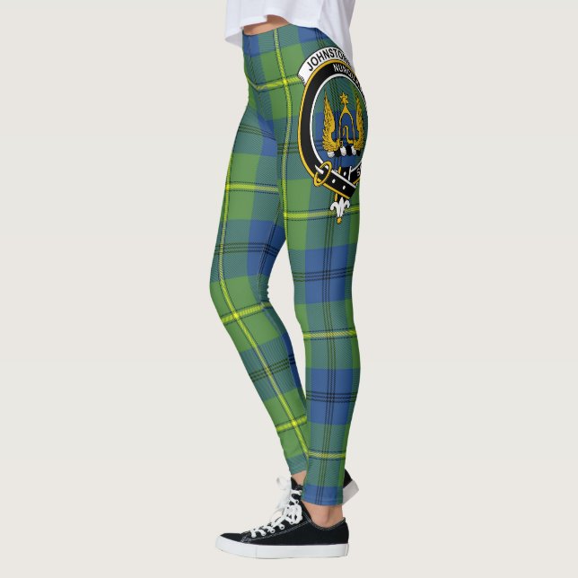 Legging Scotstee Clan Johnston Antiga Crest Tartan Women (Esquerda)