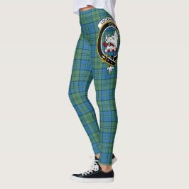 Legging Scotstee Clan Lockhart Antiga Crest Tartan Women