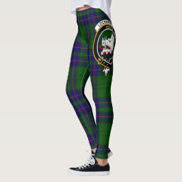 Legging Scotstee Clan Lockhart Modern Crest Tartan Women