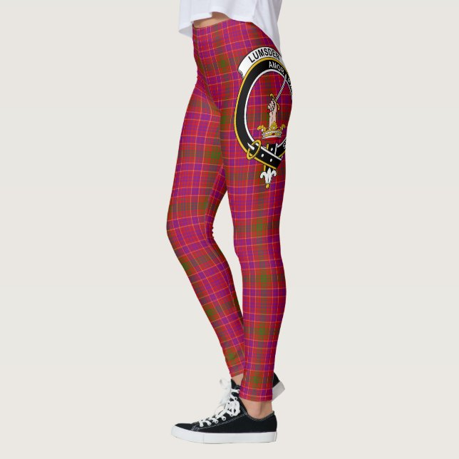 Legging Scotstee Clan Lumsden de Clova Crest Tartan Women (Esquerda)