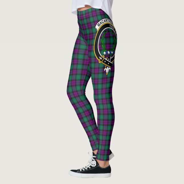 Legging Scotstee Clan MacArthur de Milton Crest Tartan (Esquerda)