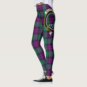 Legging Scotstee Clan MacArthur Milton Crest Tartan Women