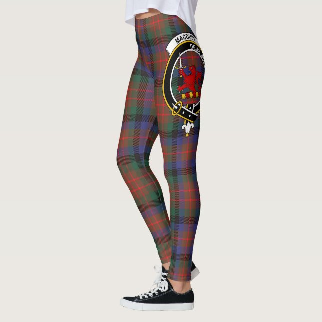 Legging Scotstee Clan MacDuff caçando moderno Crest Tartan (Esquerda)