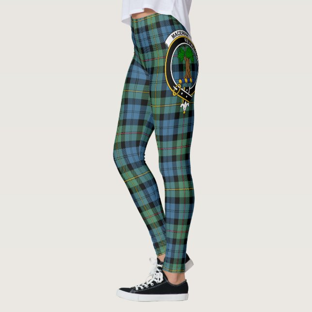 Legging Scotstee Clan MacEwen Ancient Crest Tartan Women (Esquerda)