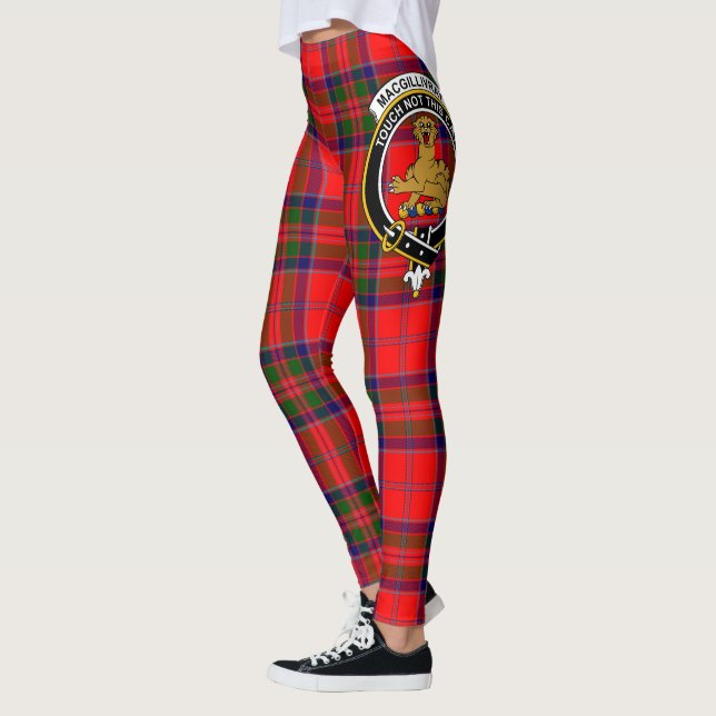 Legging Scotstee Clan MacGillivray Crest Tartan Women (Esquerda)