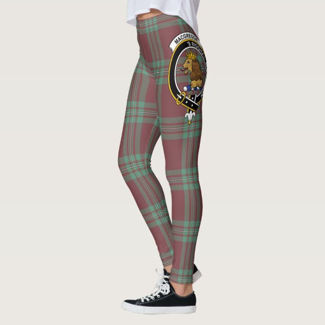Legging Scotstee Clan MacGregor Hunting Antigo Crest (Esquerda)