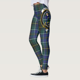 Legging Scotstee Clan MacInnes Modern Crest Tartan Women