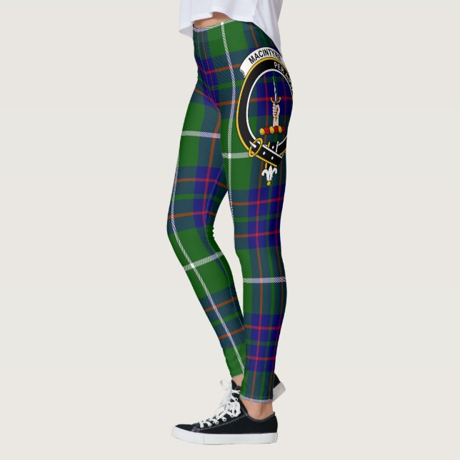 Legging Scotstee Clan MacIntyre Hunting Modern Crest Tarta (Esquerda)