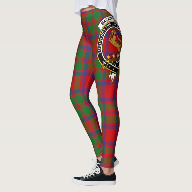 Legging Scotstee Clan MacKintosh Modern Crest Tartan Women (Esquerda)