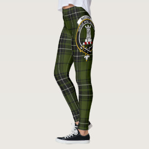 Legging Scotstee Clan MacLean Hunting Crest Tartan Women