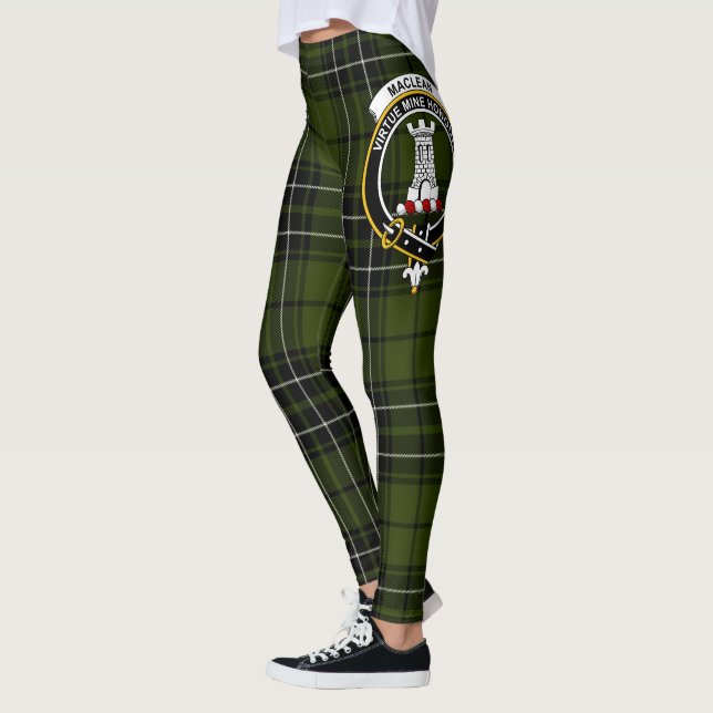 Legging Scotstee Clan MacLean Hunting Crest Tartan Women (Esquerda)