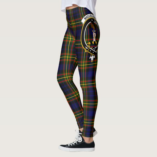 Legging Scotstee Clan MacLellan Modern Crest Tartan Women (Esquerda)