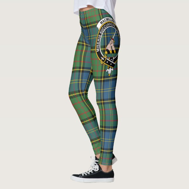 Legging Scotstee Clan MacMillan Crest Antigo (Esquerda)