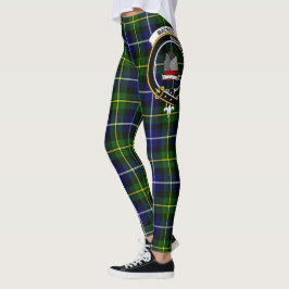 Legging Scotstee Clan MacNeill Da Barra Crest Tartan Women
