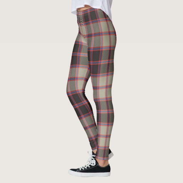 Legging Scotstee Clan MacPherson Caça Tartan Antigo (Esquerda)