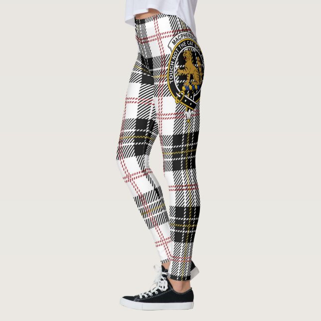 Legging Scotstee Clan MacPherson Modern Crest Tartan Women (Esquerda)
