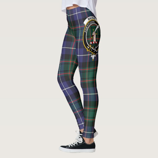 Legging Scotstee Clan MacRae Hunting Modern Crest Tartan (Esquerda)