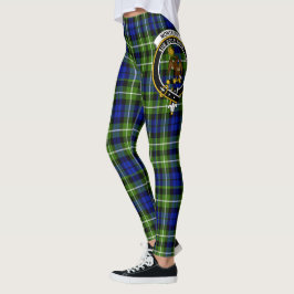 Legging Scotstee Clan Monteith Hunting Crest Tartan Women