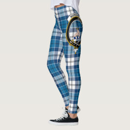 Legging Scotstee Clan Muirhead Blue Crest Tartan Mulheres