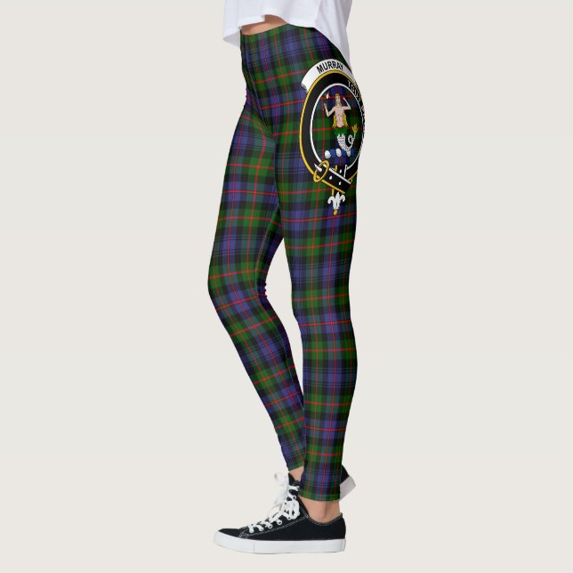 Legging Scotstee Clan Murray de Atholl Modern Crest Tartan (Esquerda)