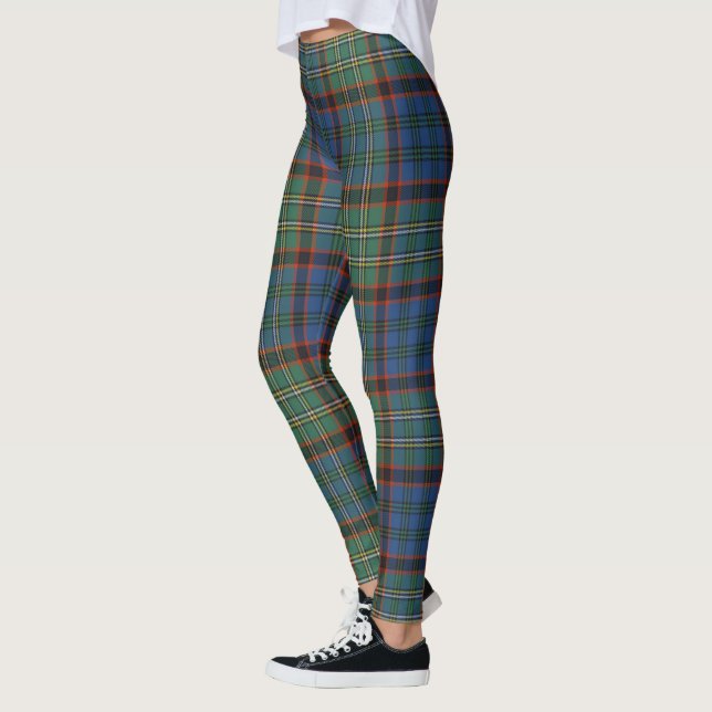 Legging Scotstee Clan Nicolson Caçando o Antigo Tartan (Esquerda)