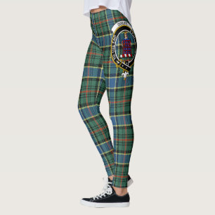 Legging Scotstee Clan Ogilvie Hunting Antigo Crest Tartan