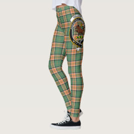 Legging Scotstee Clan Pollock Crest Tartan Women