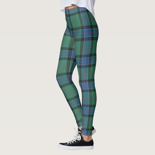 Legging Scotstee Clan Sinclair, Antigo Tartan Caça (Esquerda)
