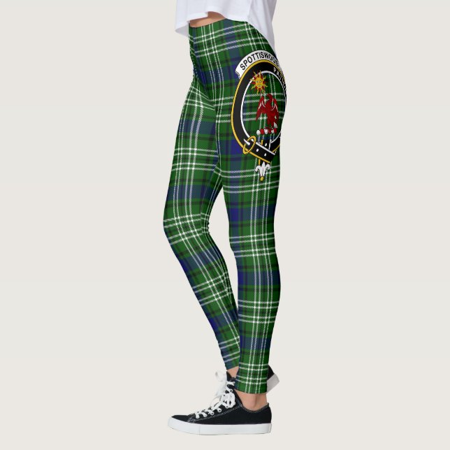 Legging Scotstee Clan Spottiswood Crest Tartan Women (Esquerda)