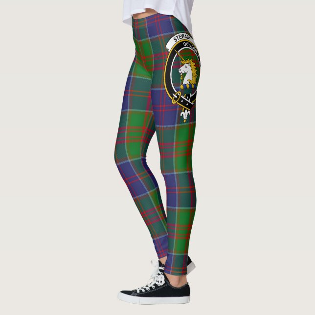 Legging Scotstee Clan Stewart de Appin Hunting Crest Tarta (Esquerda)