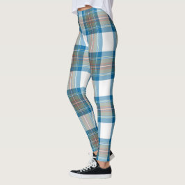 Legging Scotstee Clan Stewart Muted Blue Tartan Women