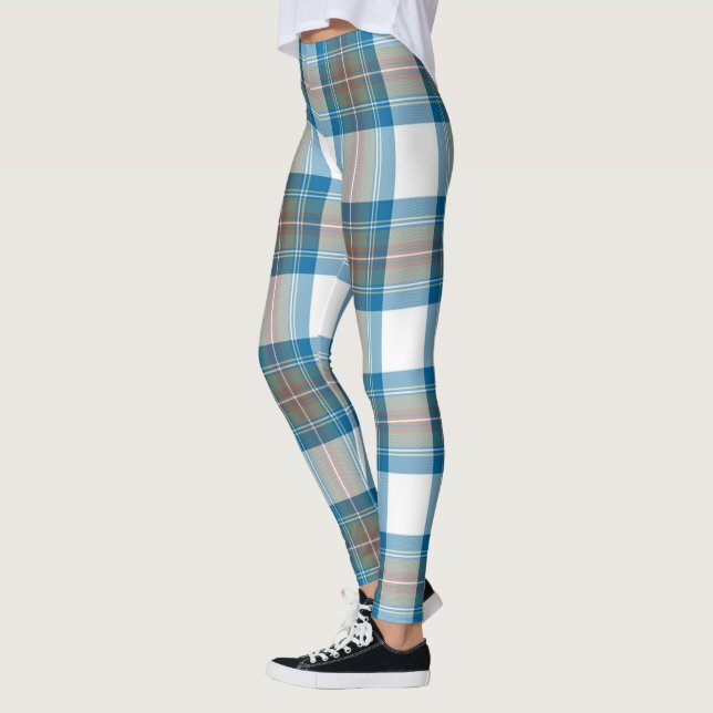 Legging Scotstee Clan Stewart Muted Blue Tartan Women (Esquerda)