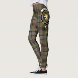 Legging Scotstee Clan Stewart Old Weathered Crest Tartan