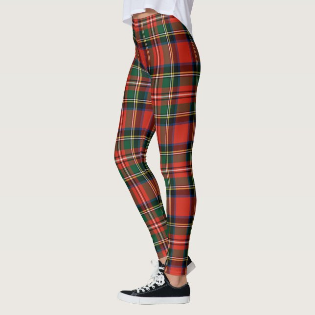 Legging Scotstee Clan Stewart Stuart of Bute Tartan Women  (Esquerda)
