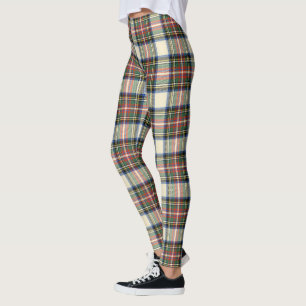 Legging Scotstee Clan Stewart Vestir Antigas Mulheres Tart